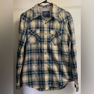 AE western button down